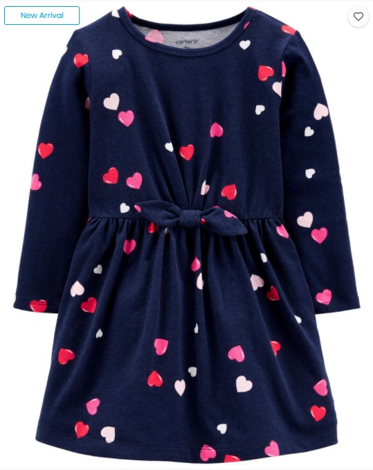 Heart Jersey Dress